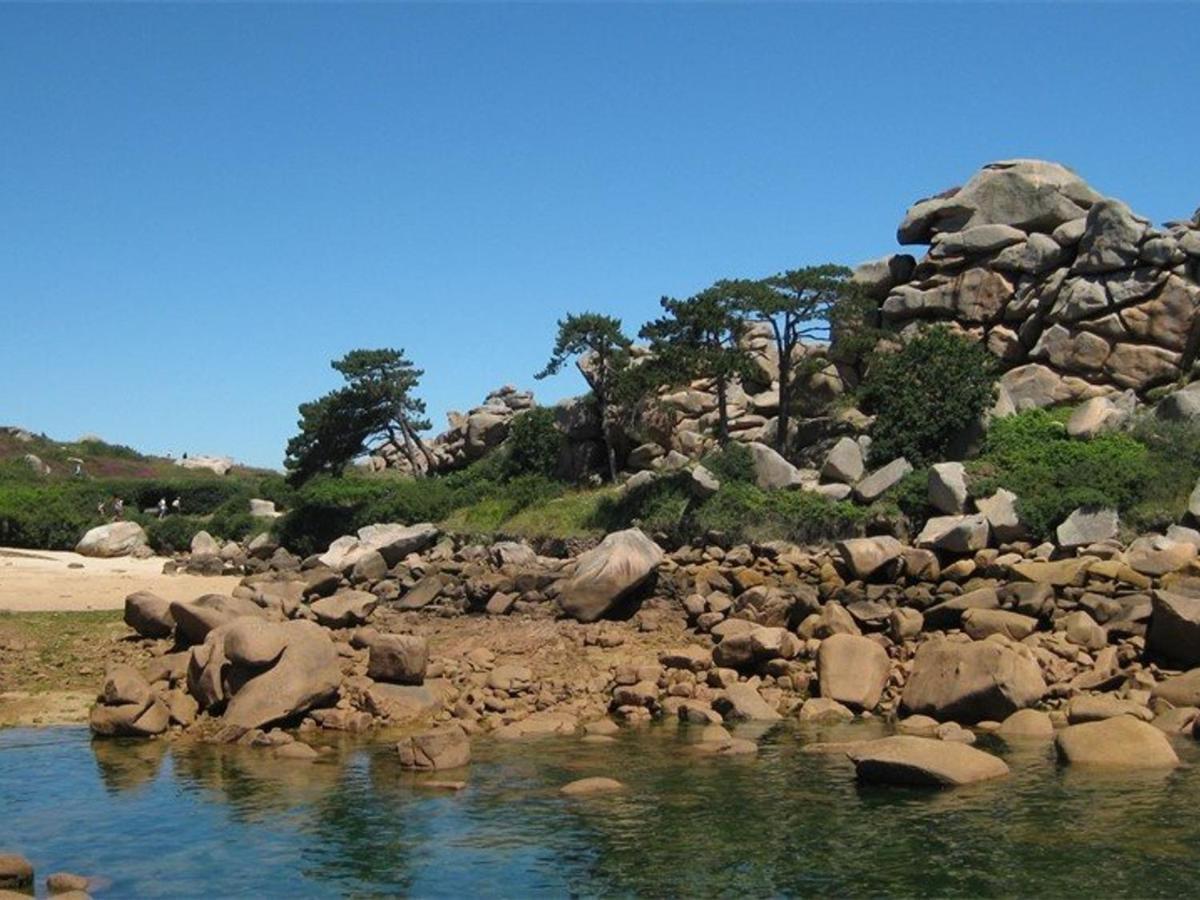 Maison A Ploumanac'H Avec Wifi, Proche Du Port, Jardin, Barbecue, Garage, Chiens Acceptes - Fr-1-368-44 Perros-Guirec Exteriör bild